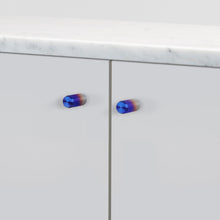 Cargar imagen en el visor de la galería, FURNITURE KNOB / LINEAR / BURNT STEEL