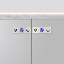 Cargar imagen en el visor de la galería, FURNITURE KNOB / PLATE / LINEAR / BURNT STEEL