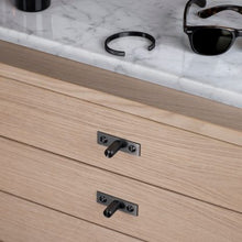 Cargar imagen en el visor de la galería, FURNITURE KNOB / PLATE / LINEAR / BLACK