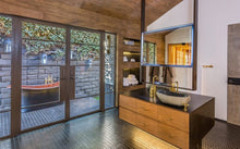 Cargar imagen en el visor de la galería, FURNITURE KNOB / LINEAR / BURNT STEEL