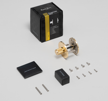 Cargar imagen en el visor de la galería, THUMBTURN LOCK / CROSS / BRASS