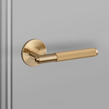 Cargar imagen en el visor de la galería, FIXED DOOR HANDLE / SINGLE-SIDED / LINEAR / BRASS