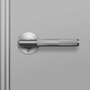 FIXED DOOR HANDLE / SINGLE-SIDED / LINEAR / STEEL